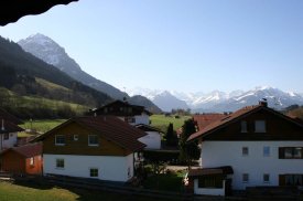 Aussicht Balkon Gästehaus Albrecht